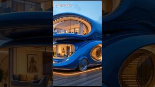 Futuristic house design that doesn't feel real. Pt 22 #ytshorts #futuristichouse #eleganthomes