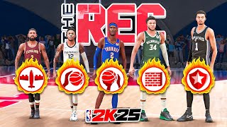 WINNING a RANDOM REC GAME with EVERY BUILD on NBA 2K25
