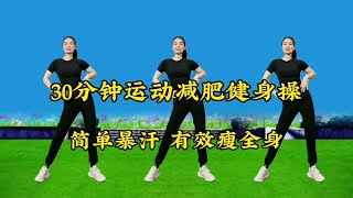 30分钟无氧健身 30 minutes anaerobic fitness#健身 #热门 #小蛮腰扭起来 #广场舞 #健康减肥 #dance