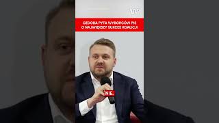 Ozdoba pyta wyborców: Jaki jest największy sukces koalicji?