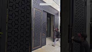 Sliding Folding Gate Design and idea #slidingfoldingdoors #gatedesign #gateideas #trending #shorts