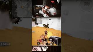 INTENSE 1v4 CLUTCH IN SCRIMS 🥵 | #scout #bgmi #shorts