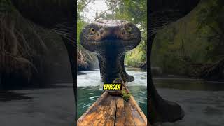 NEVER enter the Wild Pantanal there are giant snakes and ANACONDAS. #anaconda #sucuri #pantanal