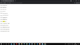 html text formatting | text formatting tags with example |#html