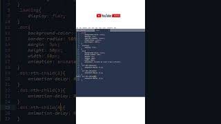 CSS Loading Effect|CSS Animation #css #html #htmlcss #programming #shortvideo #shorts #short
