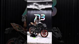 RC 390 modified 🩵💥 Ktm bike 🏍✨ #rc390 #ytshorts #shorts #viralshorts