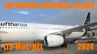 Flight review: LUFTHANSA BUSINESS CLASS in 2024!