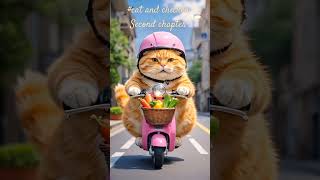 Cat & chicken #ai #artificialintelligence #cats #chicken #shotsfeed #usshorts #newyoutuber #reels