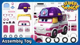 SuperWings Zoey Assemble toy | 3D Assembly Toy | Video for Kids