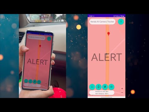 Kerala AI Camera Tracker and Detector with realtime visual and audio alerts