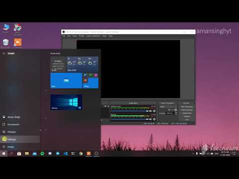 OBS Studio black screen FIX  [2020] Windows 10 | Hindi | 100% Working | AmanSinghYT