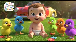 Five little ducks + More Nursery rhymes #childrenssong #edukidstv #nurseryrhymes #fivelittleducks