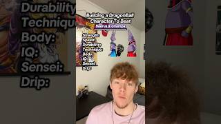 Building a DB Character To Beat Beerus & Champa… #anime #dragonball #dragonballsuper #shorts #goku