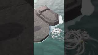 Catching whale shark animal crossing new horizons #acnh #fishing