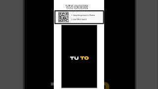 Trending Vn qr code editing vn code template reels #vncode #vntemplate #viralvideo