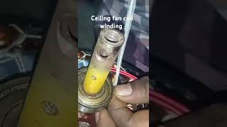 ceiling fan coil winding #2024update #coilwindingmachine #ceilingfanrepair #machine #machine