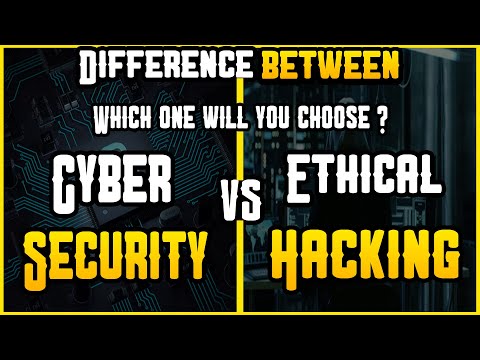 DIFFERENCE between Cybersecurity and Ethical hacking EXPLAINED in under 2 minutes.😃| Techy Security