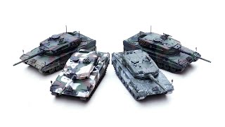 铁流 1/72 豹2A4主战坦克合金成品模型开箱测评