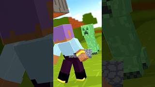 クリーパー対策対決アレックスVSエフェ #マイクラ   #minecraft   #マイクラアニメ