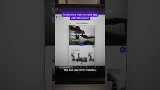 Create a fitness app for free #fitnessapp #appbuilder #nocode #onlinecoaching #onlinecoursecreators
