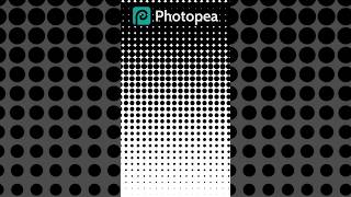 How to make Halftone Pattern in Photopea #photopeatutorial #photopea #graphicdesign