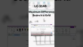 Leetcode Problem 3148. #leetcode #shorts #useleetcodeeffectively #leetcodesolution
