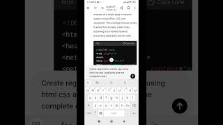 Registration App #frontenddeveloper  #yputubeshorts