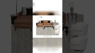 Living Room E-Design #shortvideo #edesign #livingroomideas #livingroomdecor