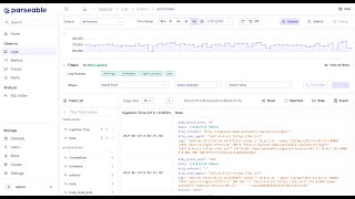 Demo of Prism UI in Parseable