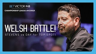 Welsh Icons STEVENS & DAY Fight For Top Spot! 🏴󠁧󠁢󠁷󠁬󠁳󠁿 | BetVictor Championship League Ranking 2025