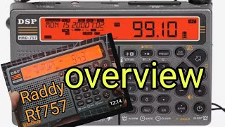 Raddy RF757 AM FM WX AIR VHF UHF CB MP3 SW - Radio , First Look