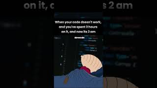 When Code is not working 😭 #htmltags #coding #reels #webdevelopment