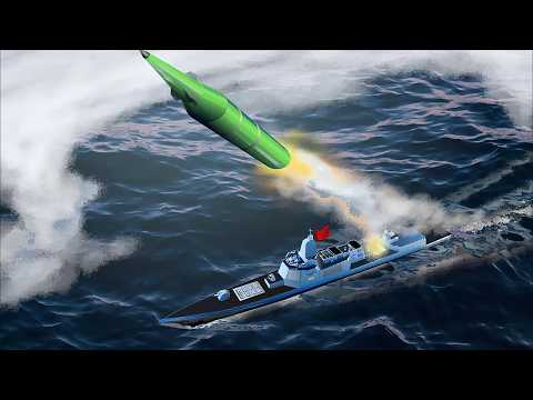 055 Destroyer + YJ-21D anti-ship missile: satellite space-based reconnaissance, Aegis penetration