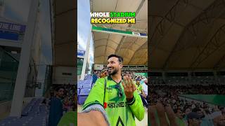 Poray Stadium main ek awaz HARIS HARIS ❤️ Mujhay pehchan gaye sab 😍Champions Trophy