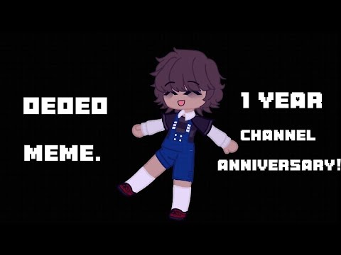 oeoeo meme!! || remake of 1st vid fot 1 year channel anniversary!!! || C.C afton || tws in desc!!!