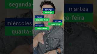 #Aprender los días de la semana en #portugués! Un tip para que no los olvides! #brasil #brasil