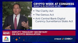 Deputy Treasury Secretary: Legislative clarity will give people confidence to utilize crypto