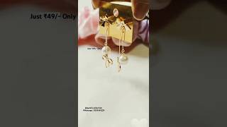 #ElegantJewels #LuxuryLook #koreanvibe #MinimalGlam          Dm 📩 me on whatsapp 92191415129
