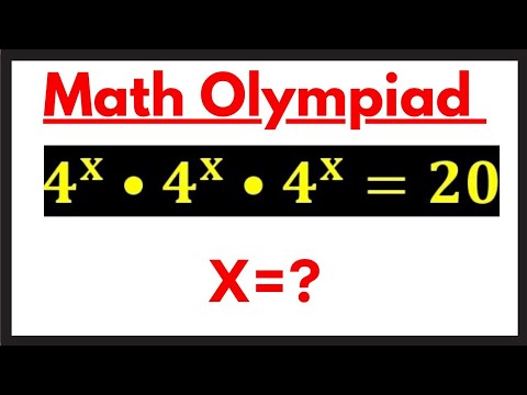 Math Olympiad question || Entrance exam  | math competition|| Logarithm.