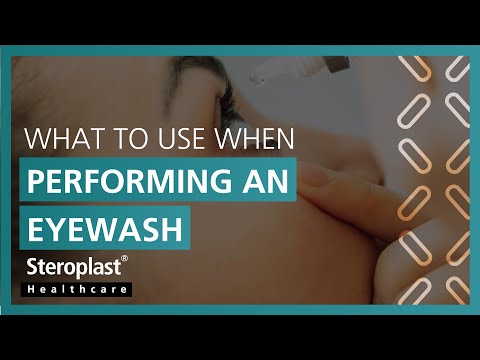 What To Use When Performing an Eyewash | Steroplast Healthcare