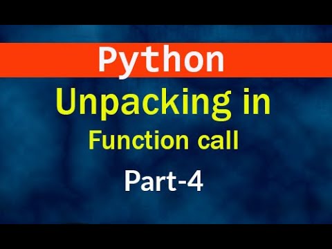 Python Function Unpacking in Function Call