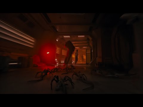 "Run", Facehugger Scene [4K HDR] | Alien Romulus (2024)