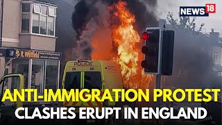 LIVE | Anti Immigration Protest In Northeast England | Protesters Clash With Police | UK | N18G