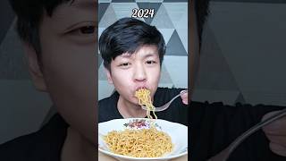 MAKAN INDOMIE TAHUN DEMI TAHUN #shorts #indonesianfood #food