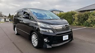 2012 Toyota vellfire 8 seater