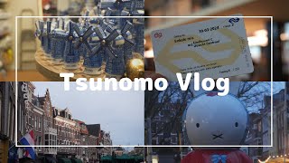 vlog#30 オランダ | エイントフォーヘン | 春休み | ユトレヒト | ミッフィー | チューリップ | フィリップス | ハンガリー | ブダペスト | ドナウ川 | 留学 | 音楽