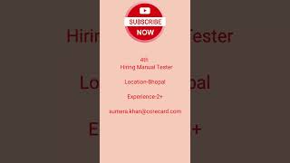 New Job Vacancies for All – Freshers & Experienced Apply Today! Part 4 #shorts #jobopening