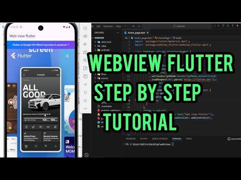 WebView Flutter Tutorial Step by Step 2025