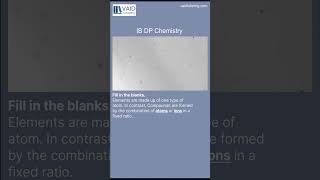 Formation of #elements and #compound