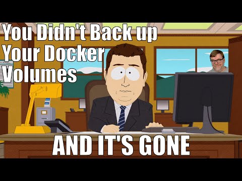 Are Your Docker Volumes Safe??  Back up Your Important Data with this Open Source Tool!